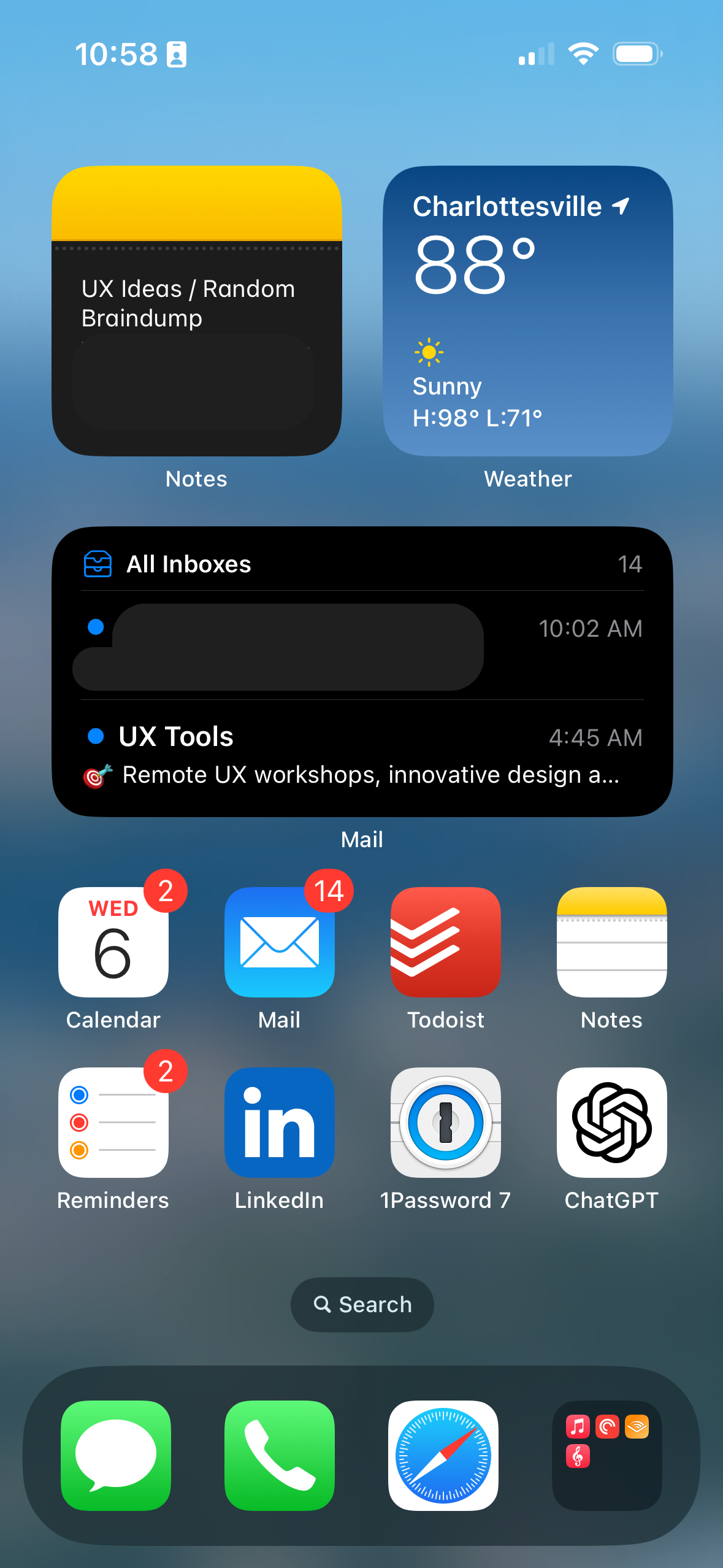 My Work Focus Mode